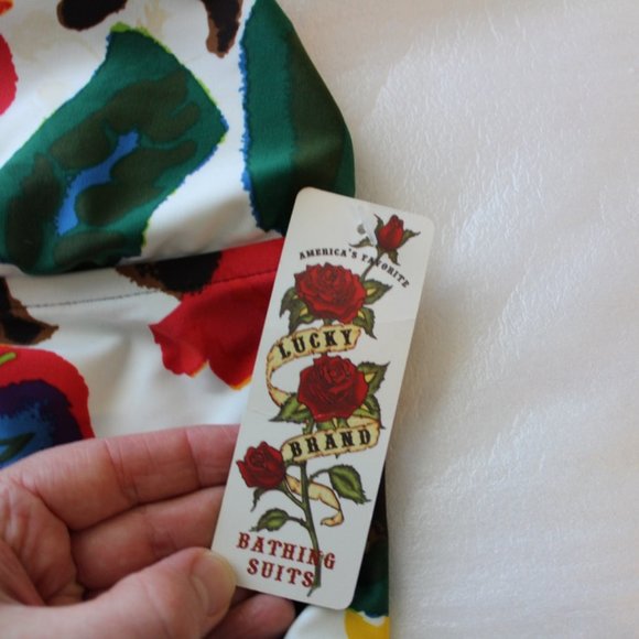 Lucky Brand Multicolor Floral Bikini - Picture 2 of 4